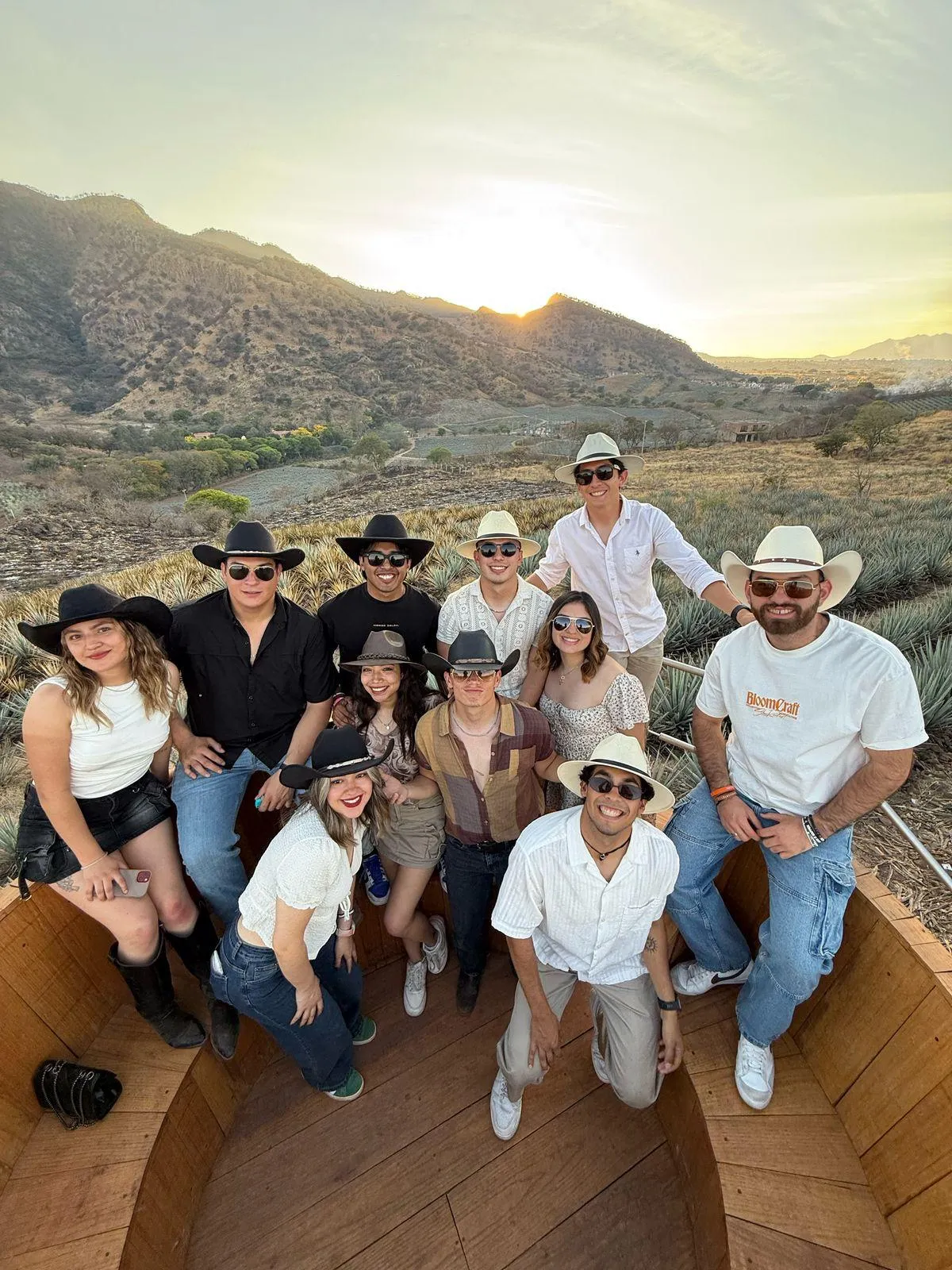 Vista panorámica del Pueblo Mágico de Tequila desde el mirador